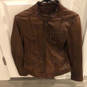 s oliver leather jacket